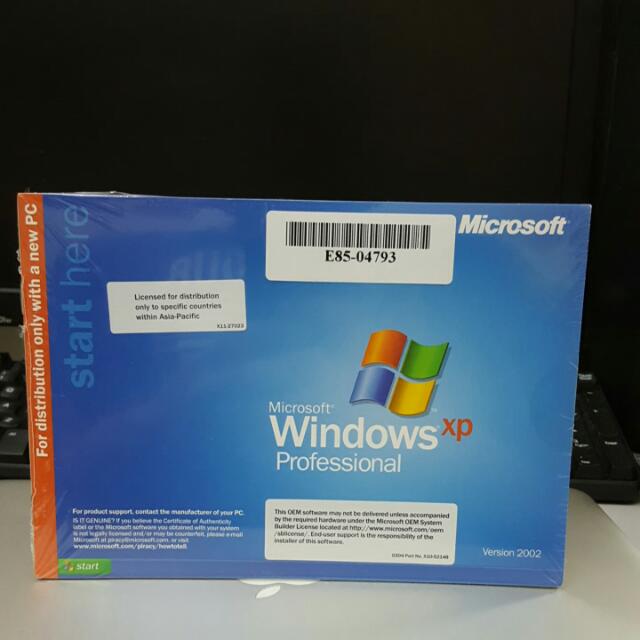 Rare Windows XP Original Lisence, Computers & Tech, Parts & Accessories