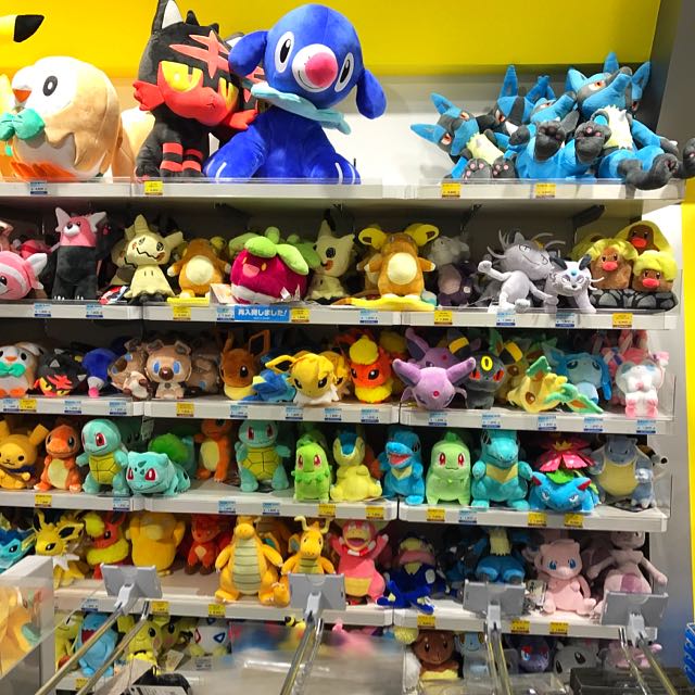 Sale Pokemon Center Japan Original Plush Assorted Toys Games Bricks Figurines On Carousell
