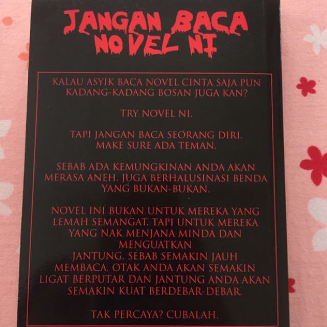 Jangan Baca Novel Ini Bhgian 1 2 3 Books Stationery Books On Carousell