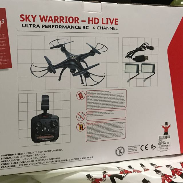 Sky warrior hd live drone clearance