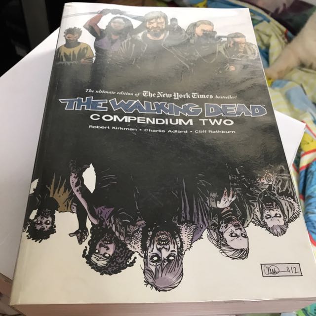 The Walking Dead Compendium 2 Books Stationery Comics