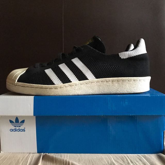 Superstar 80s cheap primeknit mens white
