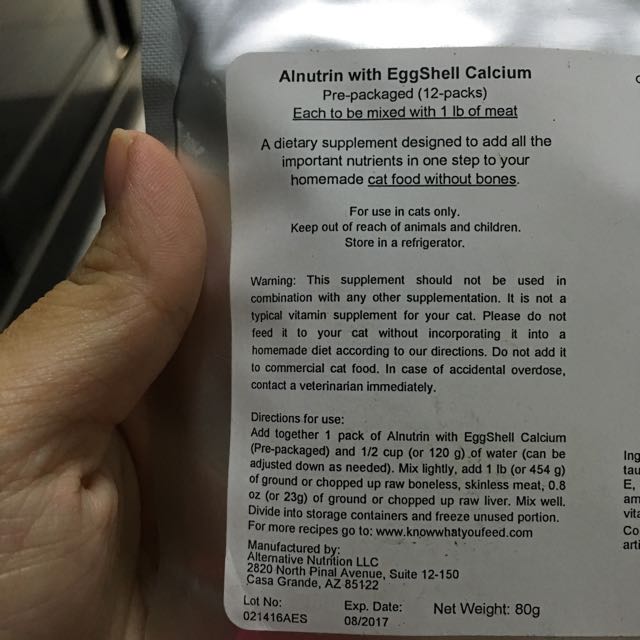 Alnutrin with calcium discount