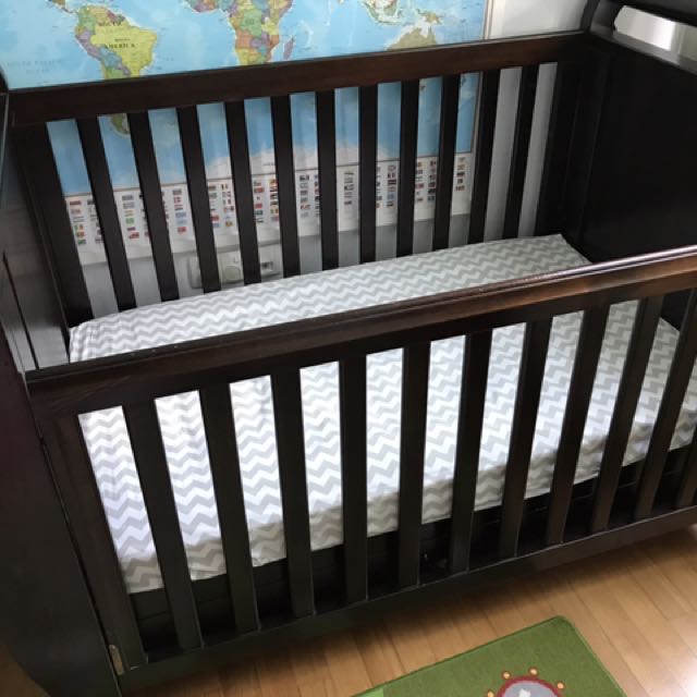 Boori Sleigh Royale Baby Cot Crib Toddler Bed On Carousell