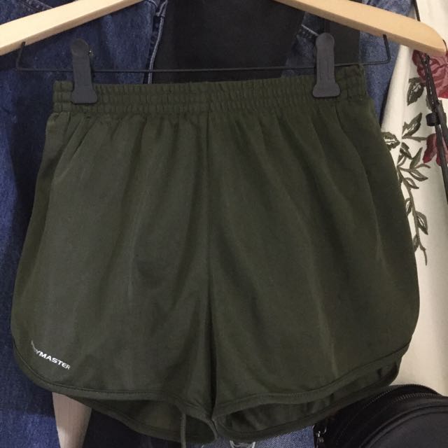 BODYMASTER OLIVE GREEN RUNNING SHORTS