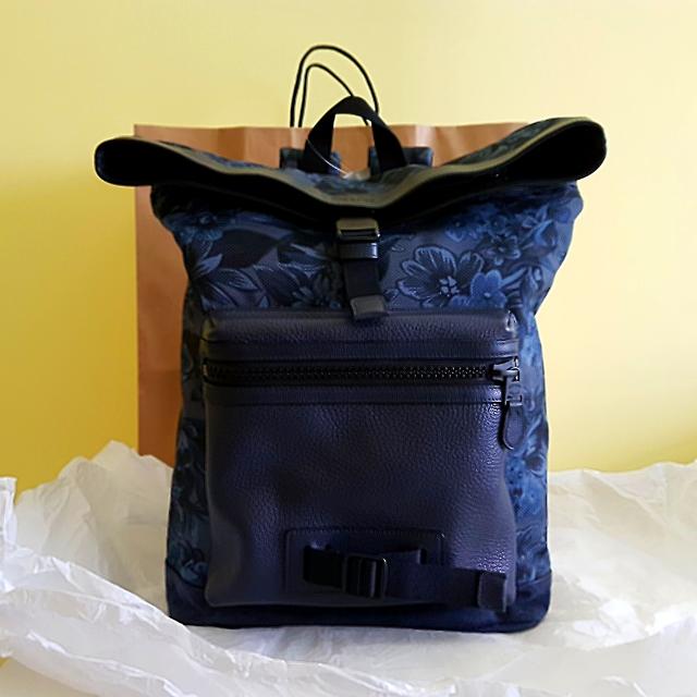 Coach Terrain Backpack Blue Hawaiian, Luxury, Bags & Wallets on Carousell