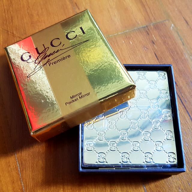 Gucci, Jewelry, Gucci Premiere Compact Mirror Nib Free Ship Fgwp