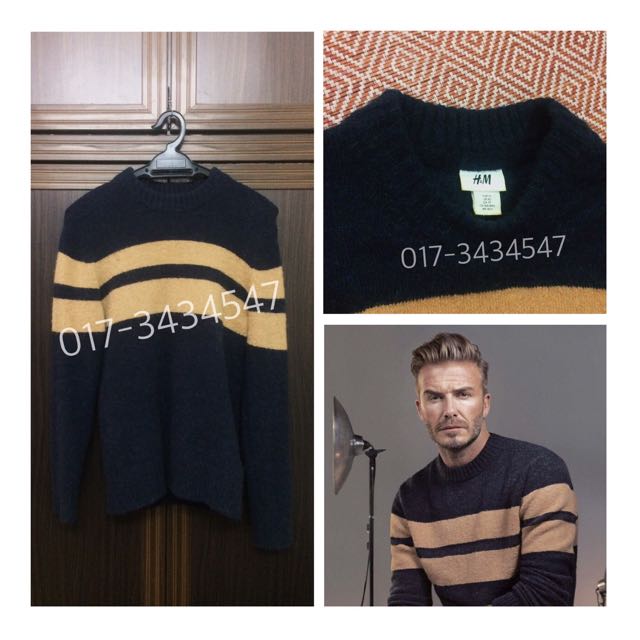 David beckham hot sale h&m sweater