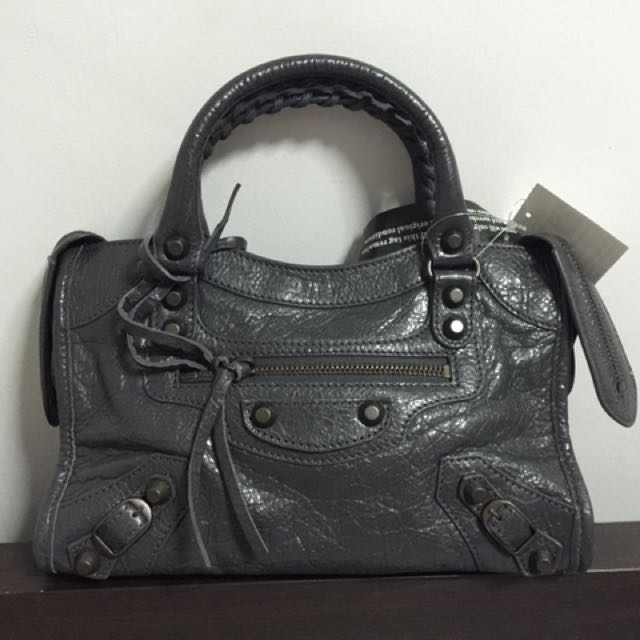 New* Mini in Anthracite, Luxury, Bags Wallets on Carousell