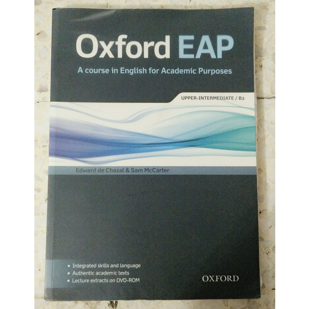 Purposes,　on　in　EAP:　B2:　A　Textbooks　Upper-Intermediate　Toys,　Course　Magazines,　for　Books　English　Hobbies　Academic　Oxford　Carousell