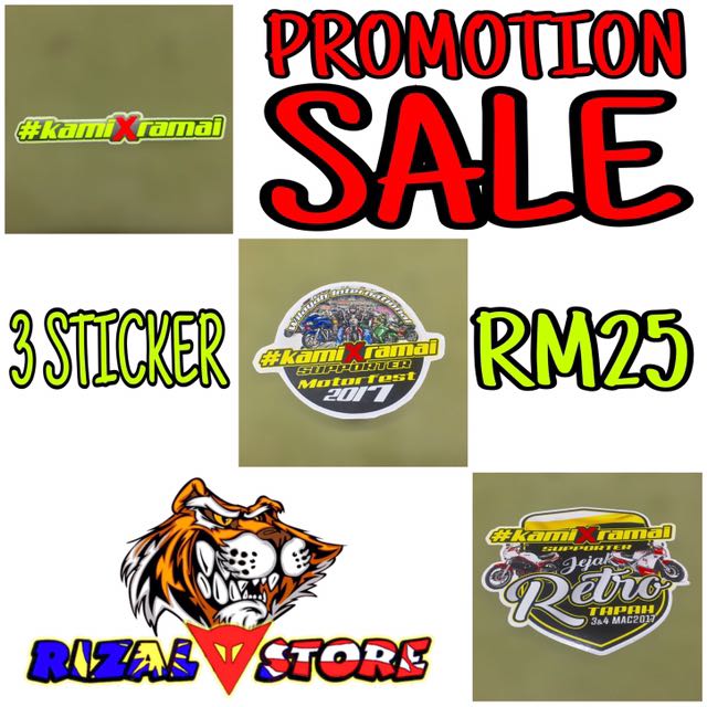 Sticker Supporter Kamixramai Auto Accessories On Carousell