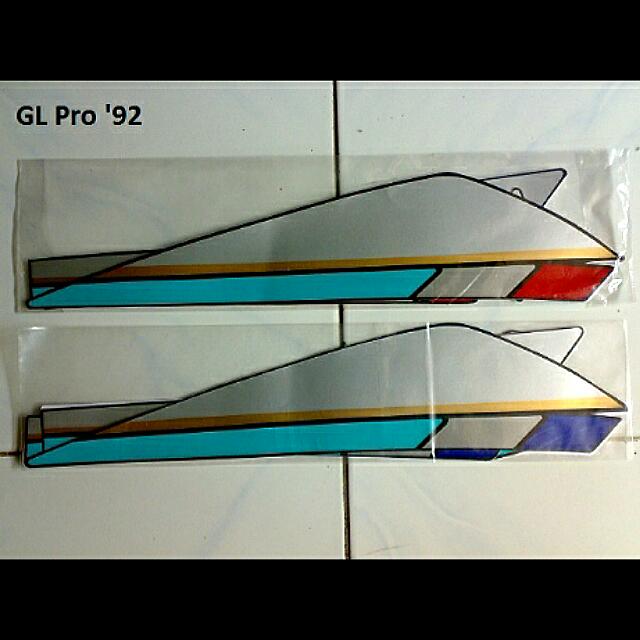 Stiker Striping Motor Honda Gl Pro Max Series Neo Tech Auto