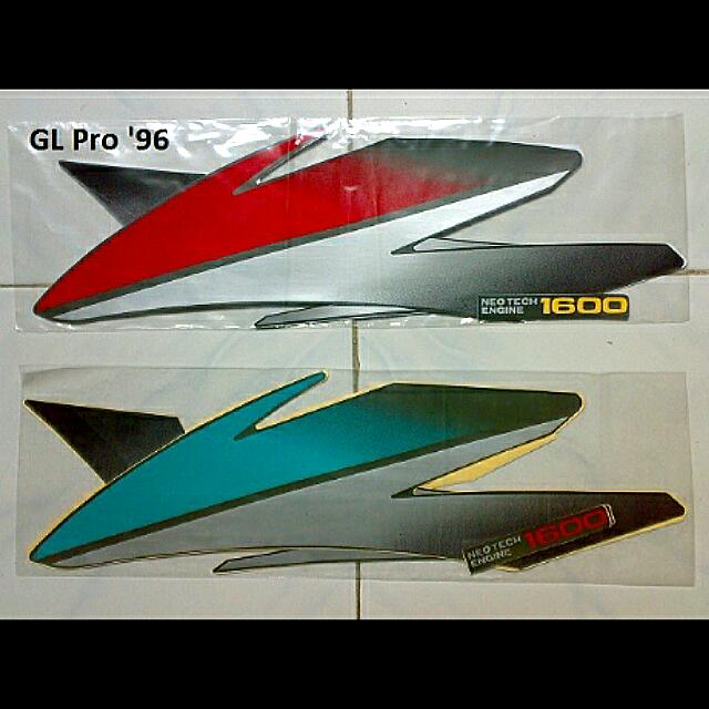 Stiker Striping Motor Honda Gl Pro Max Series Neo Tech Auto