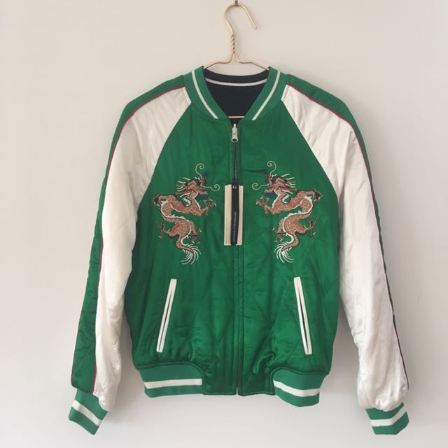Topshop discount reversible bomber