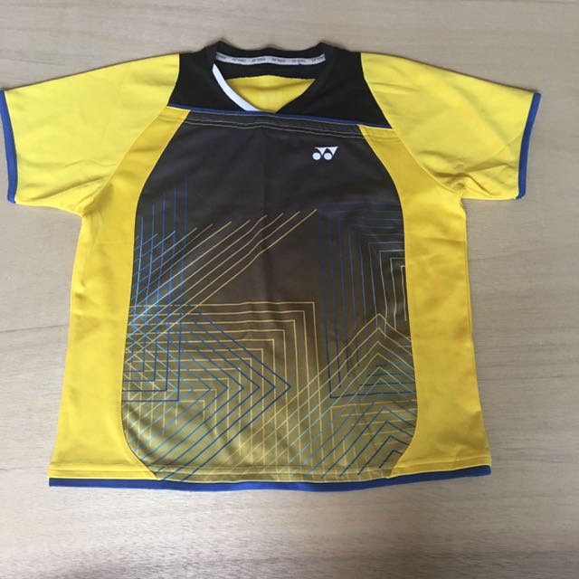 Yonex Badminton Jersey / Tshirt / Tee, Sports, Sports Apparel on Carousell