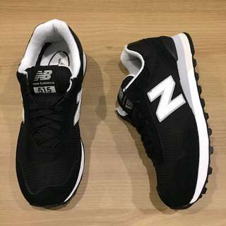 new balance 經典 515 黑白 男款休閒鞋 運動 復古鞋 麂皮 網布