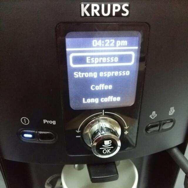 2nd Hand KRUPS EA8250 Espresseria Super Automatic Espresso Machine