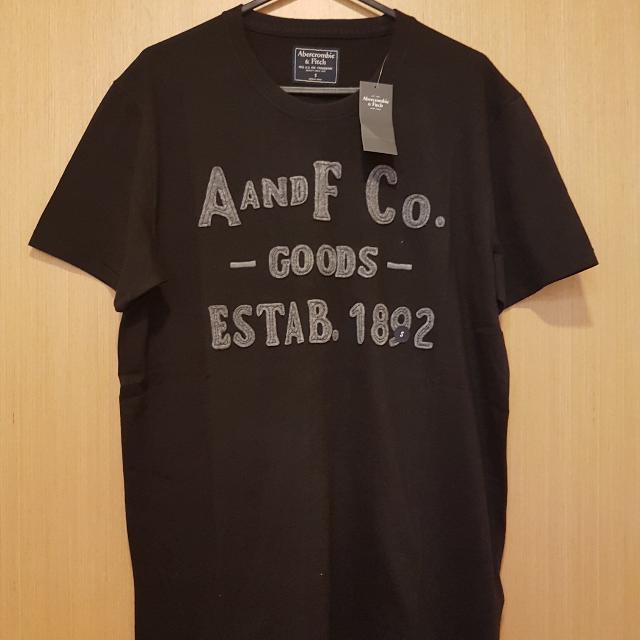 Abercrombie \u0026 Fitch T-shirt Black SALE 