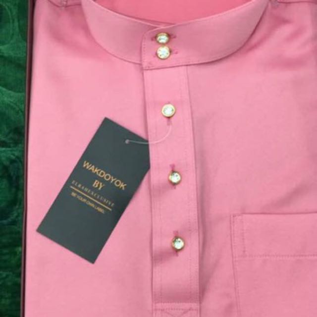 Baju Melayu Slim Fit Wak Doyok Men S Fashion Clothes On Carousell