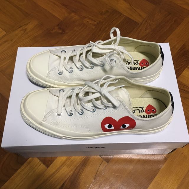 Comme Des Garcons Play X Converse Chuck Taylor 1970s Hi Men S Fashion Footwear On Carousell Comme Des Garcons Play X Converse Chuck Taylor 1970s Hi Men S Fashion Footwear On Carousell