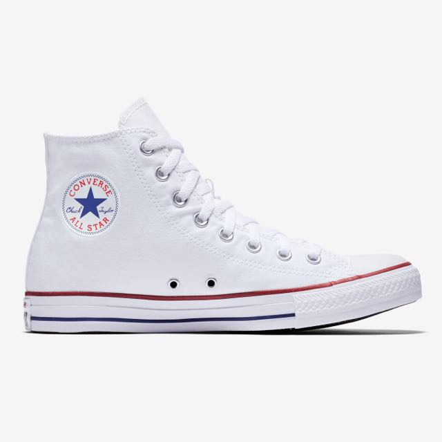white high converse shoes