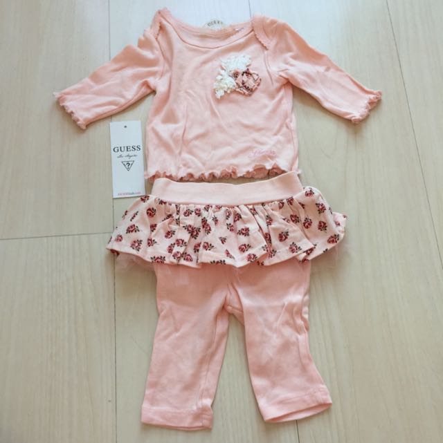 Guess Baby Girl 0 to 3 Months Babies Kids Babies Kids