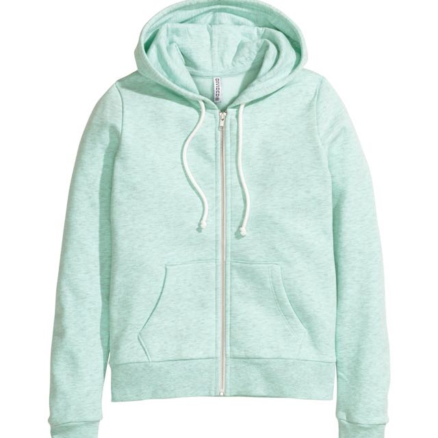 Green jacket with hood clearance