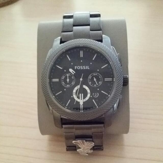 Machine smoke hotsell stainless steel watch
