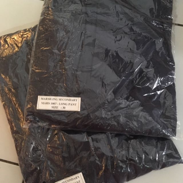 Marsiling Secondary School Uniform Pants, Everything Else on Carousell