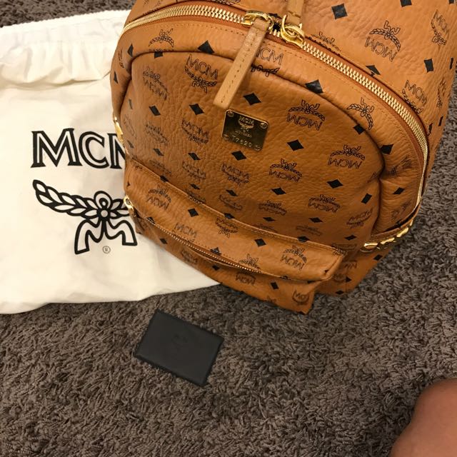 Fake mcm backpack men's store