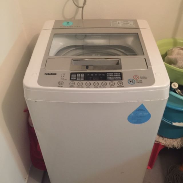 Lg fuzzy logic 7.5 hotsell kg washing machine