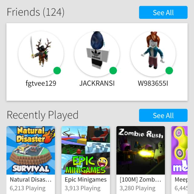 Roblox Account With Zombie Rush Level 41 Alot Of Pro Gun 13 - robux buddy me