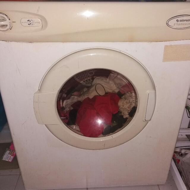 Simpson Platinum Front Loader Dryer Home Appliances On Carousell