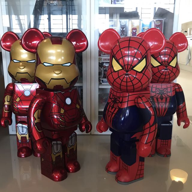 まーやん様専用】BE@RBRICK SPIDER-MAN 1000％ フィギュア アメコミ