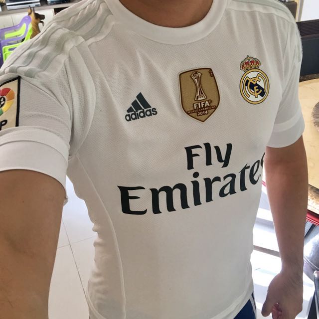 XS real Madrid Home Jersey White Kit 