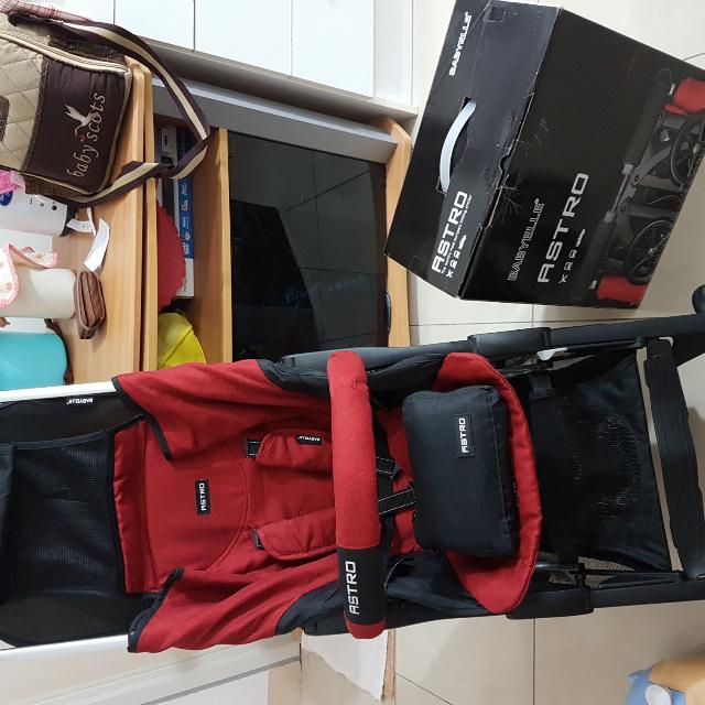 review stroller babyelle astro