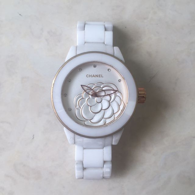 Chanel watch flower outlet