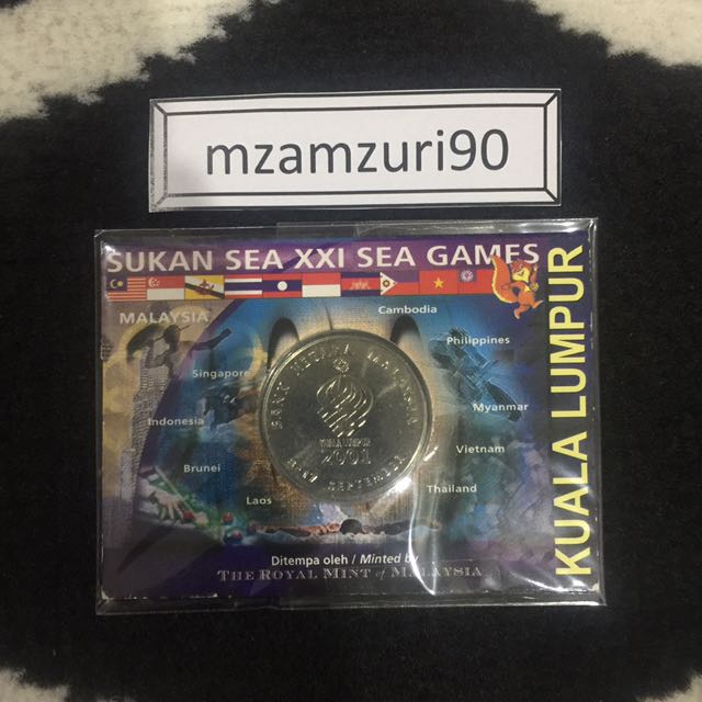 Coin Card Sukan Sea Xxi Antiques Currency On Carousell