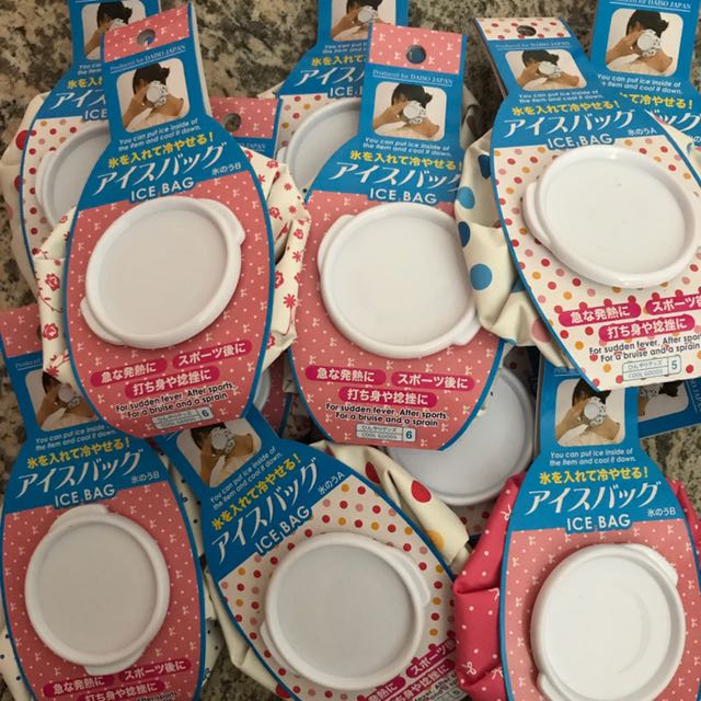 Daiso ice sale bag