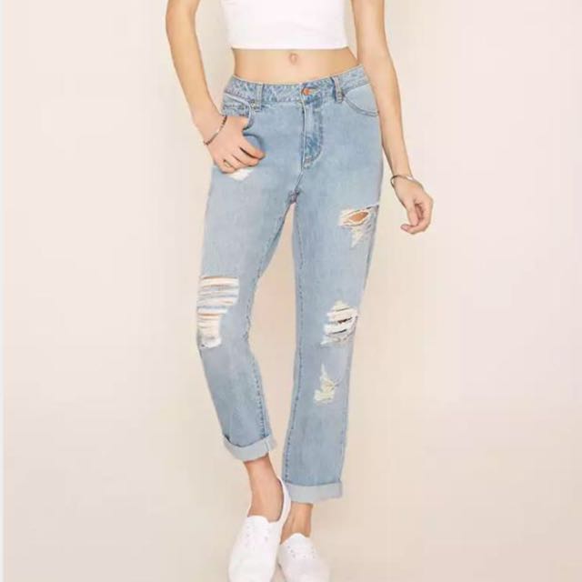 ripped mom jeans forever 21