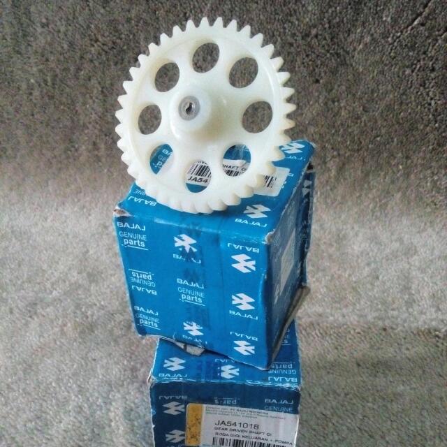 Gear Driven Shaft Oil Pump Gear Pompa Oli Bajaj Pulsar 135 Kawasaki Rouser 135 Aksesoris Mobil Di Carousell