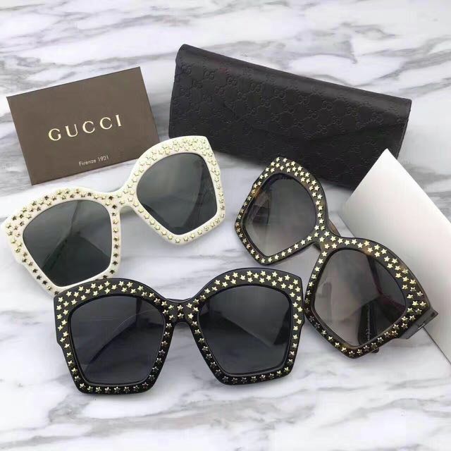 gucci star studded sunglasses