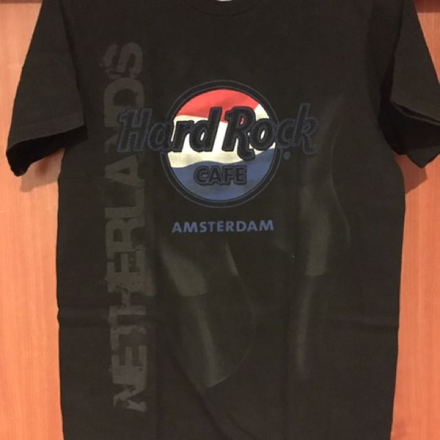 Hard Rock Amsterdam, Men's Fashion, Tops & Sets, Tshirts & Polo Shirts