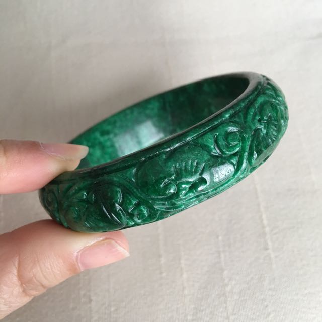 Antique jade bangles shop for sale