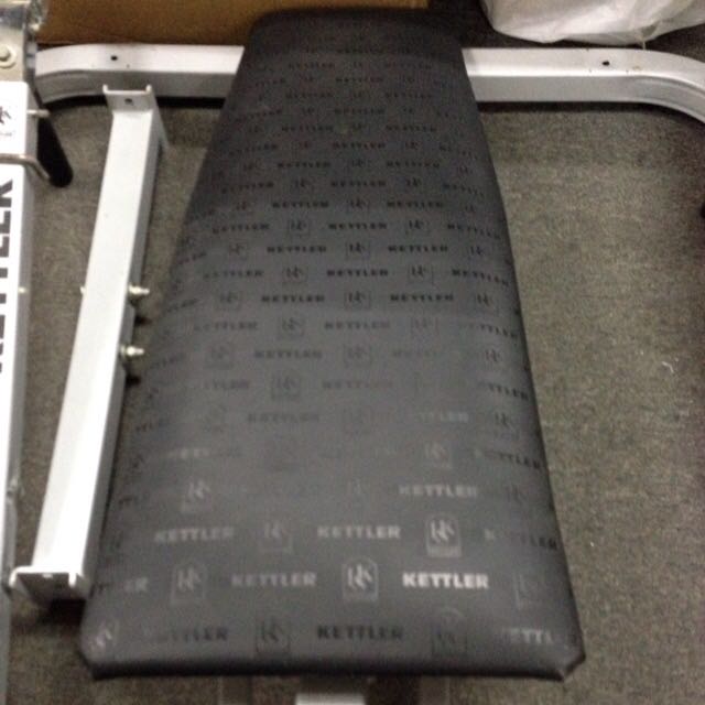 kettler bench press with curve bar sports equipment exercise fitness cardio fitness machines on carousell