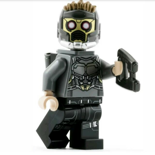 Lego Marvel Guardians Of The Galaxy Star Lord 76081 Minifig New
