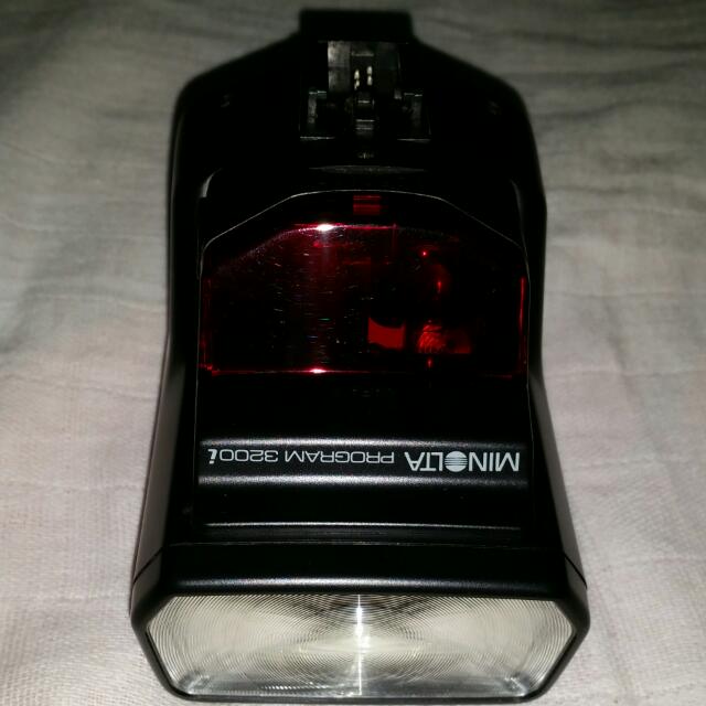 Minolta Program 3200i Flash Light62863087481089112