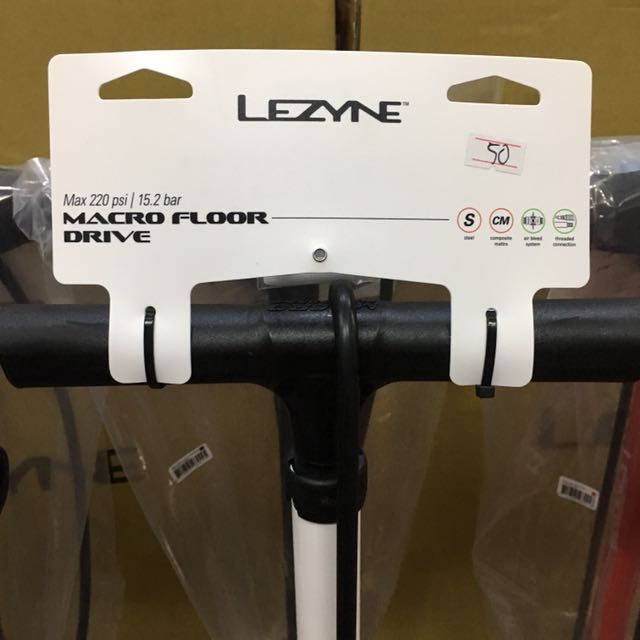lezyne macro floor drive pump