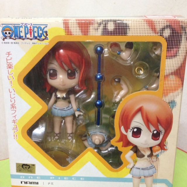 One Piece Chibi Arts Nami Bandai Action Figure Japanese Anime