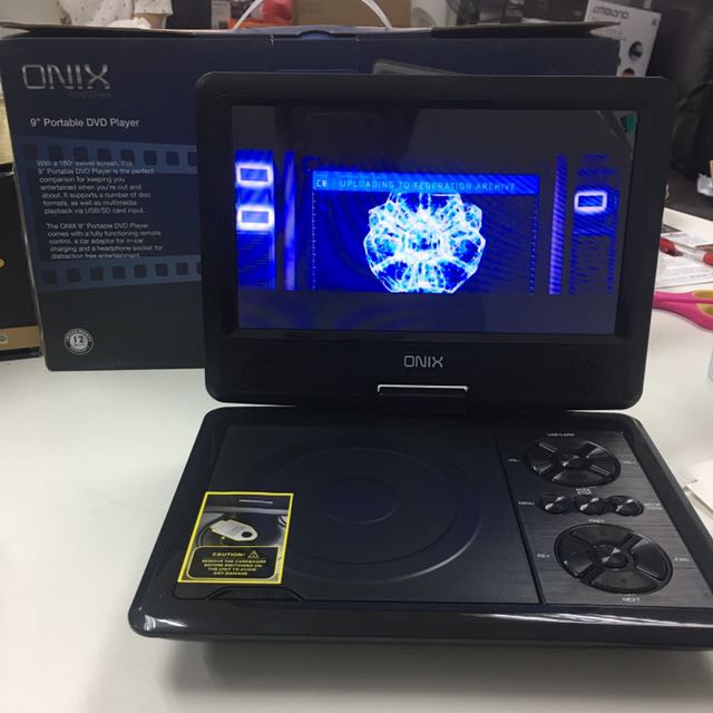 Onix 9" Portable DVD Player From Australia, Audio, Portable Music